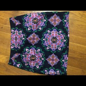 Floral Jcrew pencil skirt size 0
